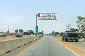 What does HOV 2+ mean in California?