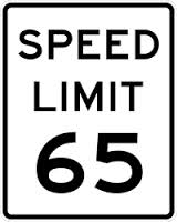speeding 80 in 65 mph zone