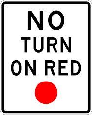 fight red light camera ticket right turn